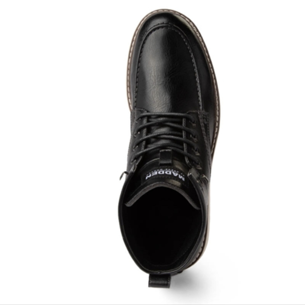 Mens Steve Madden Daxxor Boot - Black - Picture 4 of 8